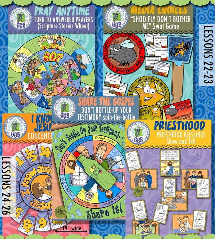 CFM Book of Mormon June 2024 All Ages BUNDLE - Post-and-Present Activities