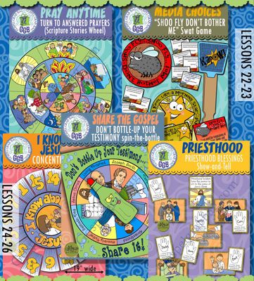 CFM Book of Mormon June 2024 All Ages BUNDLE - Post-and-Present Activities