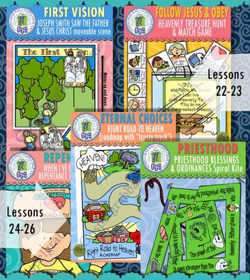 CFM Book of Mormon June 2024 Ages 4-7 BUNDLE - Activities