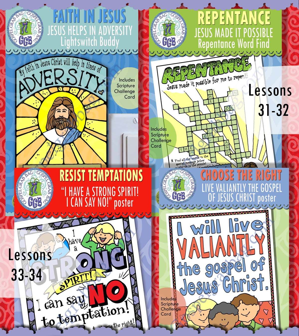 CFM Book of Mormon August 2024 Ages 8-11 BUNDLE - Activities