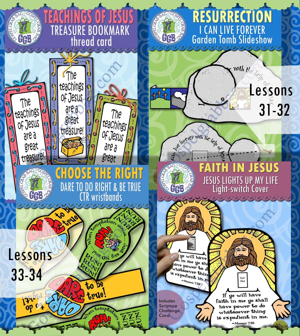 CFM Book of Mormon August 2024 Ages 4-7 BUNDLE - Activities