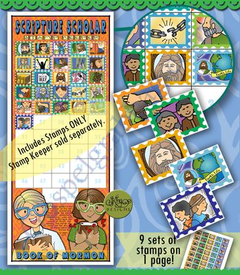 Scripture Scholar June Stamps (Book of Mormon)