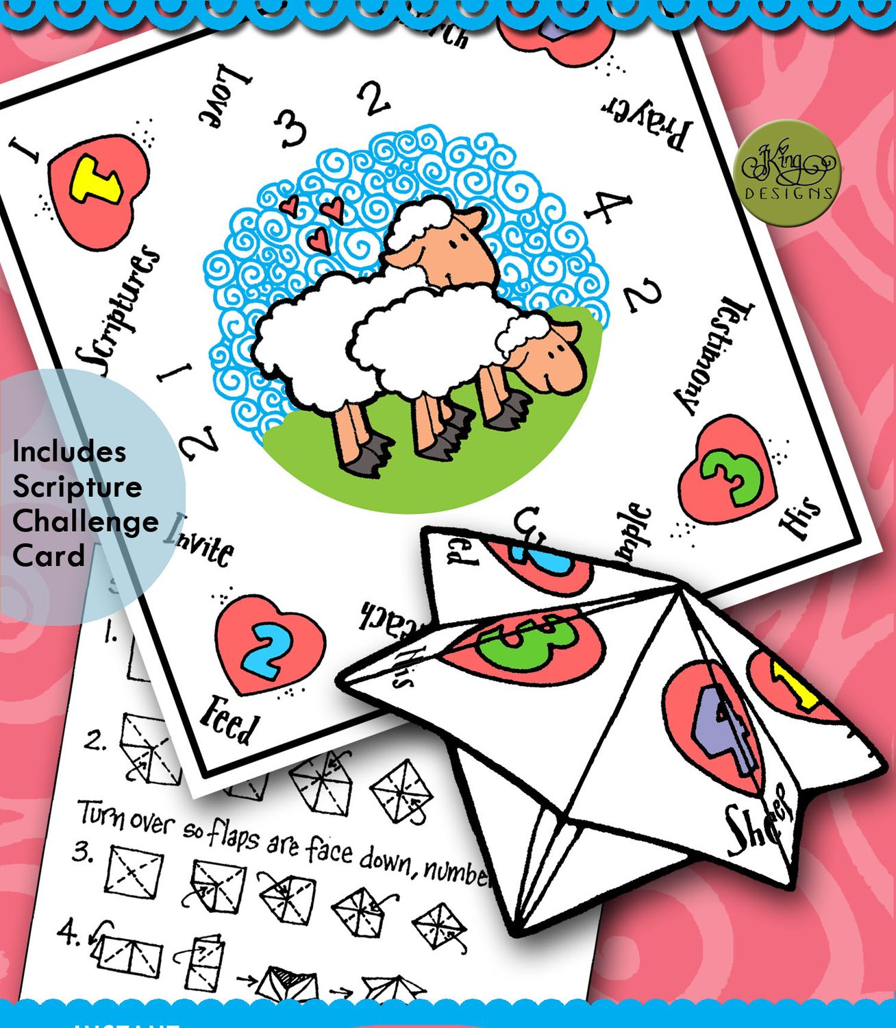 Feed My Sheep Origami Game