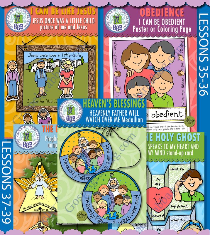 CFM Book of Mormon S 2024 Ages 1-5 BUNDLE - Activities
