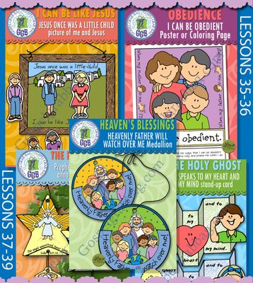 CFM Book of Mormon September 2024 Ages 1-5 BUNDLE - Activities