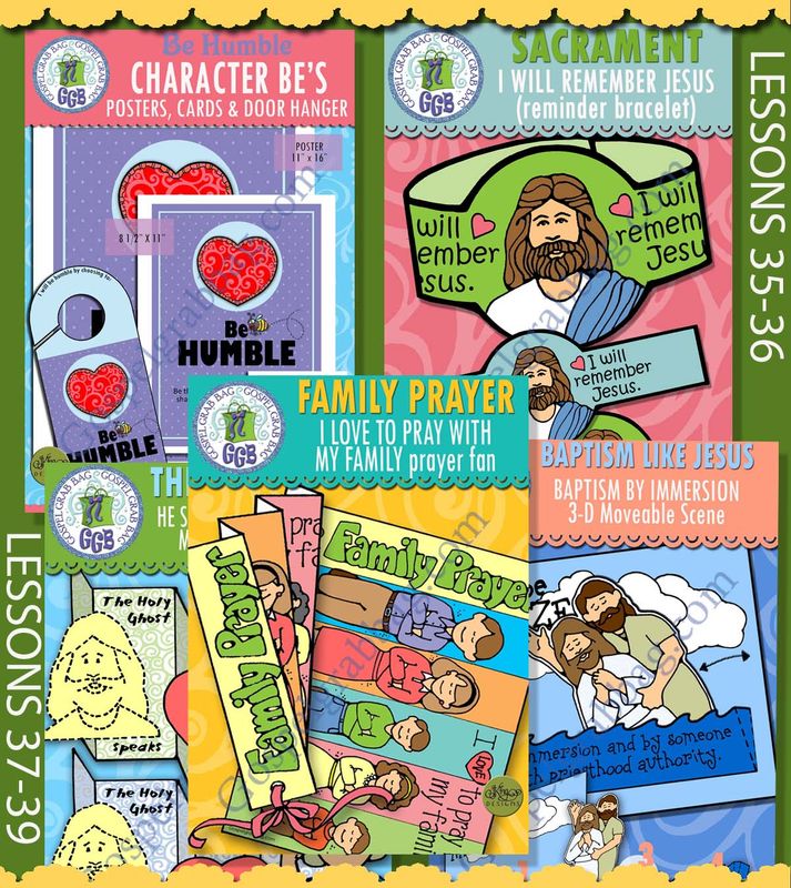CFM Book of Mormon September 2024 Ages 4-7 BUNDLE - Activities