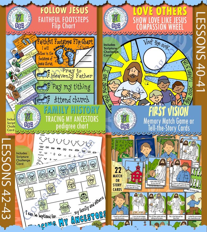 CFM Book of Mormon October 2024 Ages 8-11 BUNDLE - Activities