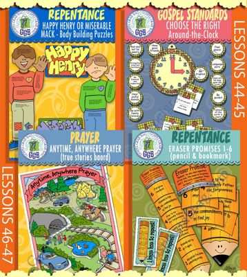 CFM Book of Mormon November 2024 All Ages BUNDLE - Post-and-Present Activities