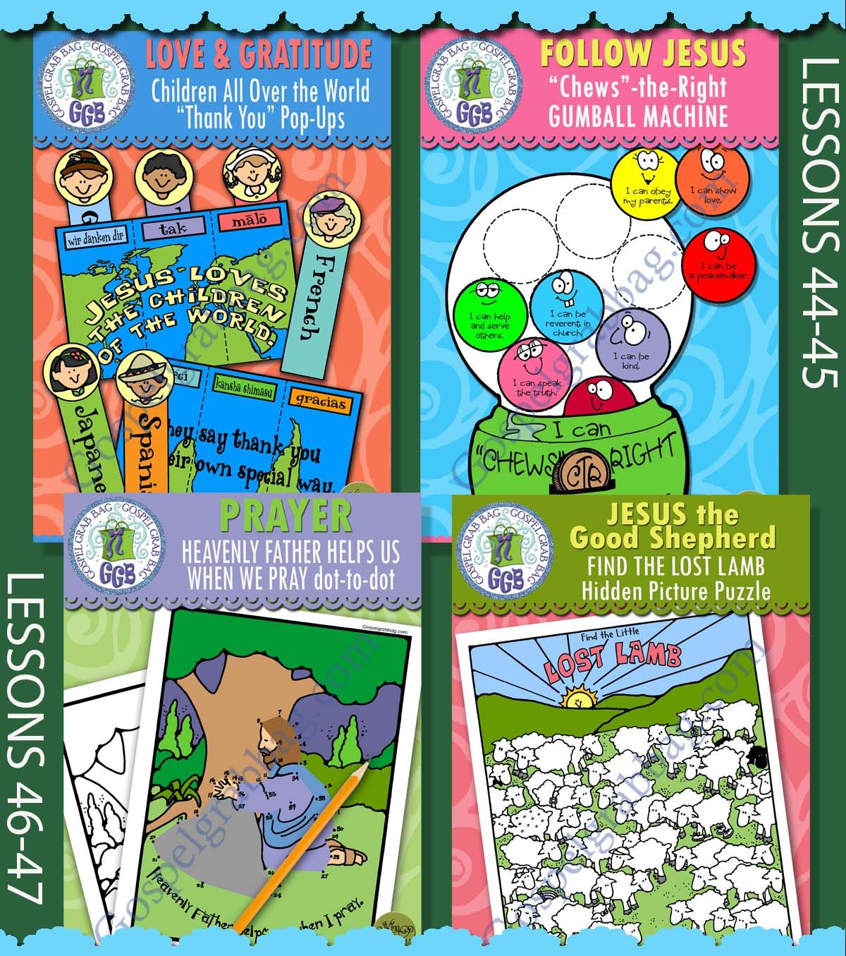 CFM Book of Mormon November 2024 Ages 4-7 BUNDLE - Activities