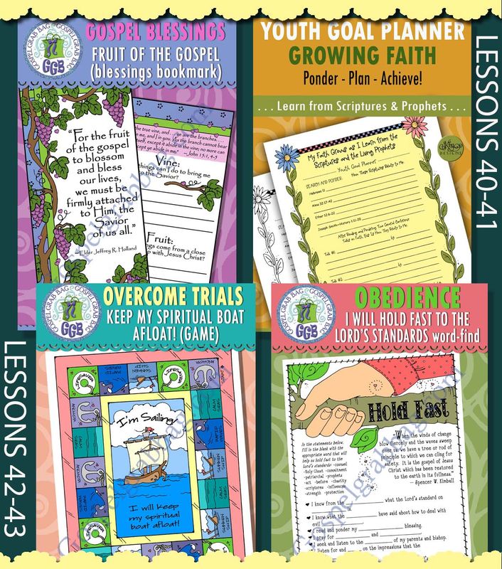 CFM Book of Mormon November 2024 TEENS BUNDLE - Activities