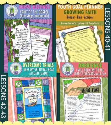 CFM Book of Mormon November 2024 TEENS BUNDLE - Activities