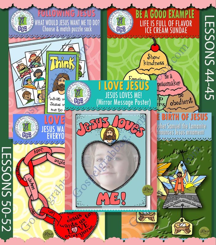 CFM Book of Mormon December 2024 Ages 4-7 BUNDLE - Activities