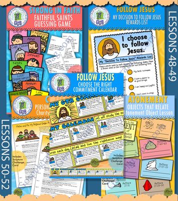 CFM Book of Mormon December 2024 Ages 8-11 BUNDLE - Activities