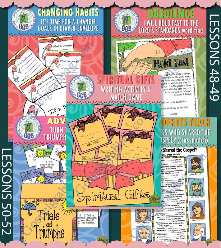 CFM Book of Mormon December 2024 TEENS BUNDLE - Activities