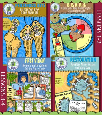 CFM Doctrine &amp; Covenants January 2025 TEENS BUNDLE - Activities