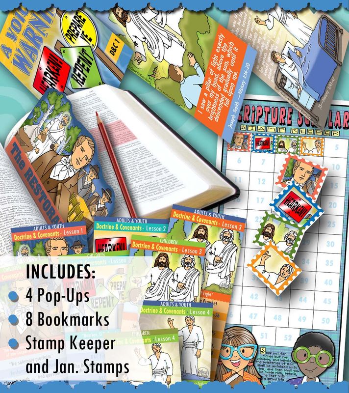 Scripture Scholar BUNDLE  for January (Doctrine &amp; Covenants)