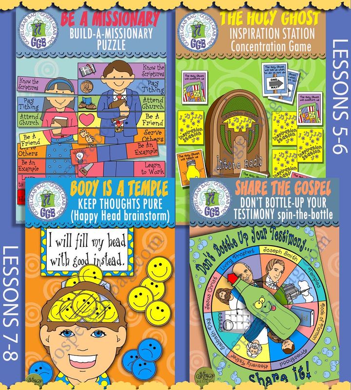 CFM Doctrine &amp; Covenants February 2025 All Ages BUNDLE - Post-and-Present Activities