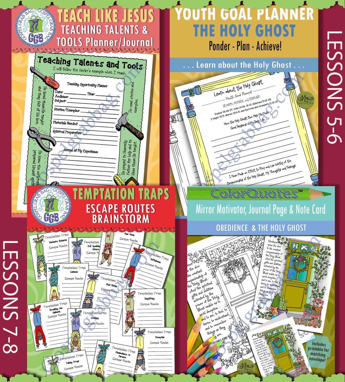 CFM Doctrine &amp; Covenants February 2025 Ages 12-16 TEENS BUNDLE - Lesson Lifesaver Activities