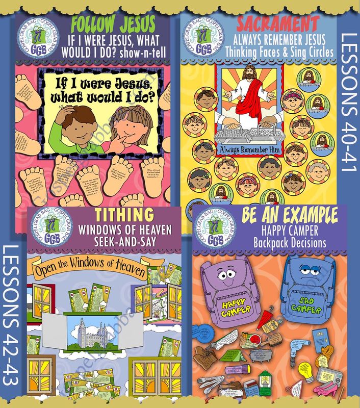 CFM Book of Mormon October 2024 All Ages BUNDLE - Post-and-Present Activities