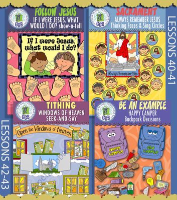 CFM Book of Mormon October 2024 All Ages BUNDLE - Post-and-Present Activities