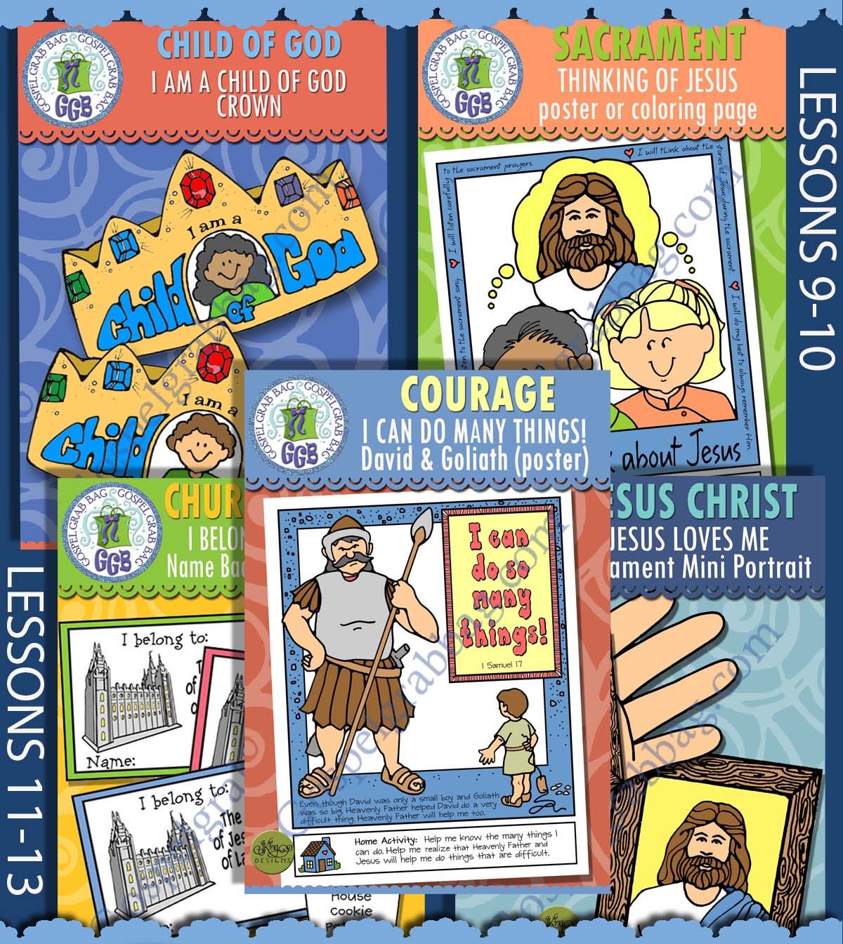 CFM D&amp;C March 2025 Ages 1-5 BUNDLE - Lesson Lifesaver Activities