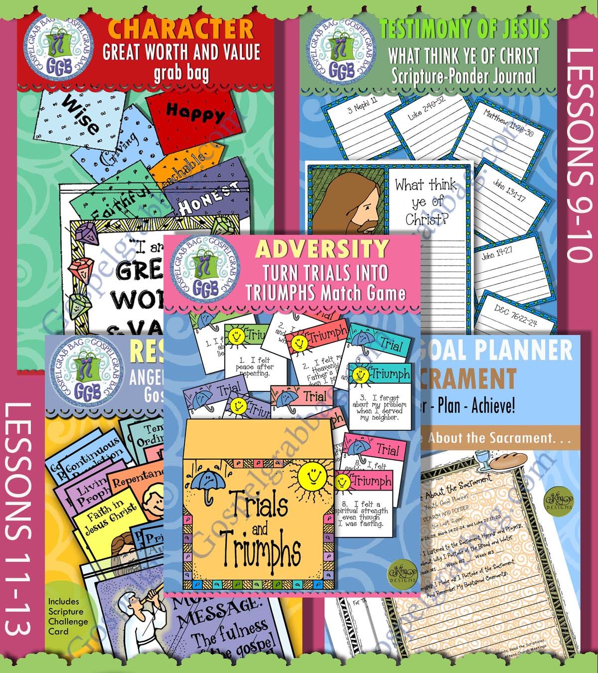 CFM Doctrine &amp; Covenants March 2025 Ages 12-16 TEENS BUNDLE - Lesson Lifesaver Activities