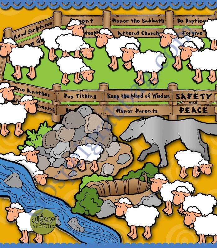 Keeping Inside the Fence (Commandments Keep us Safe QUIZ)