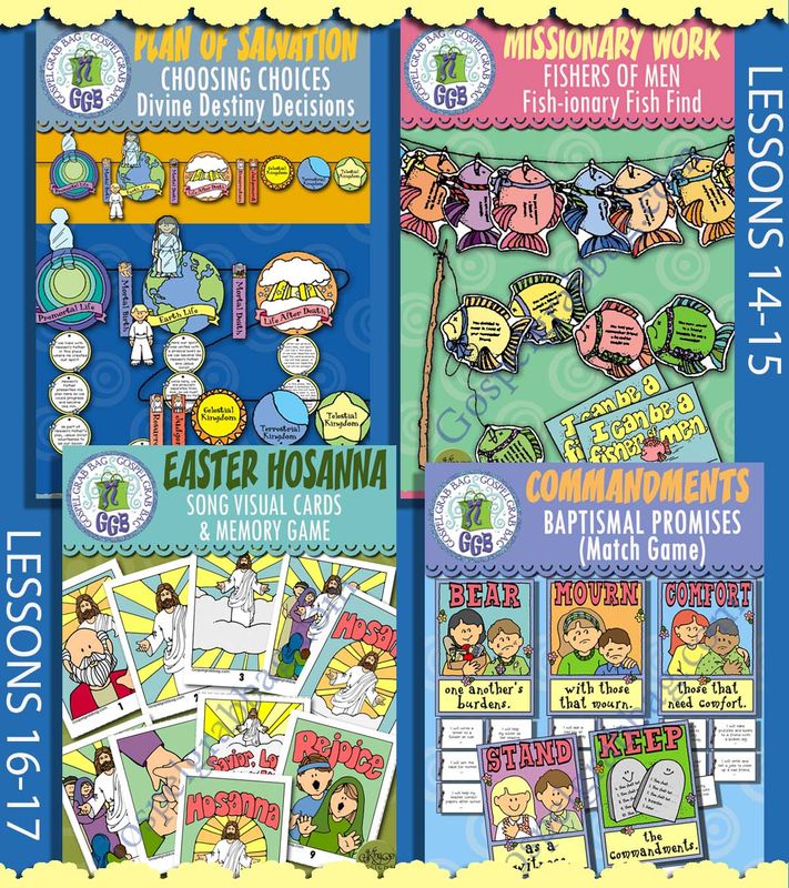 CFM Doctrine &amp; Covenants April 2025 All Ages BUNDLE - Post-and-Present Activities