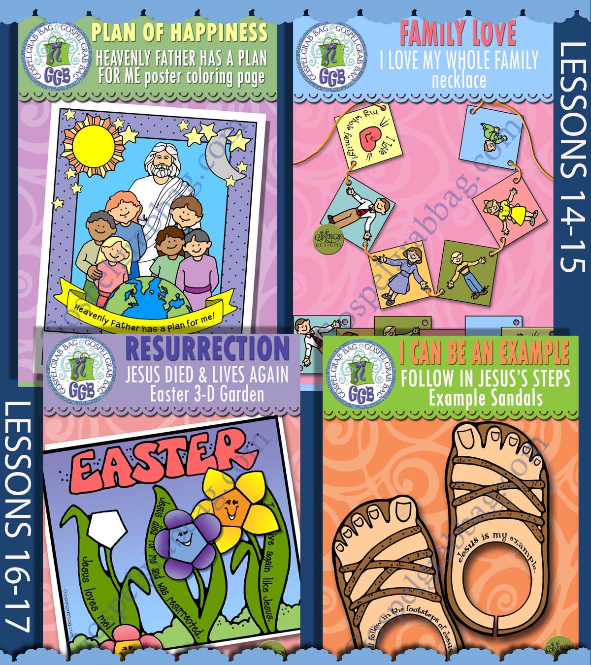 CFM D&amp;C April 2025 Ages 1-5 BUNDLE - Lesson Lifesaver Activities