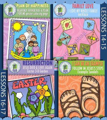 CFM D&amp;C April 2025 Ages 1-5 BUNDLE - Lesson Lifesaver Activities
