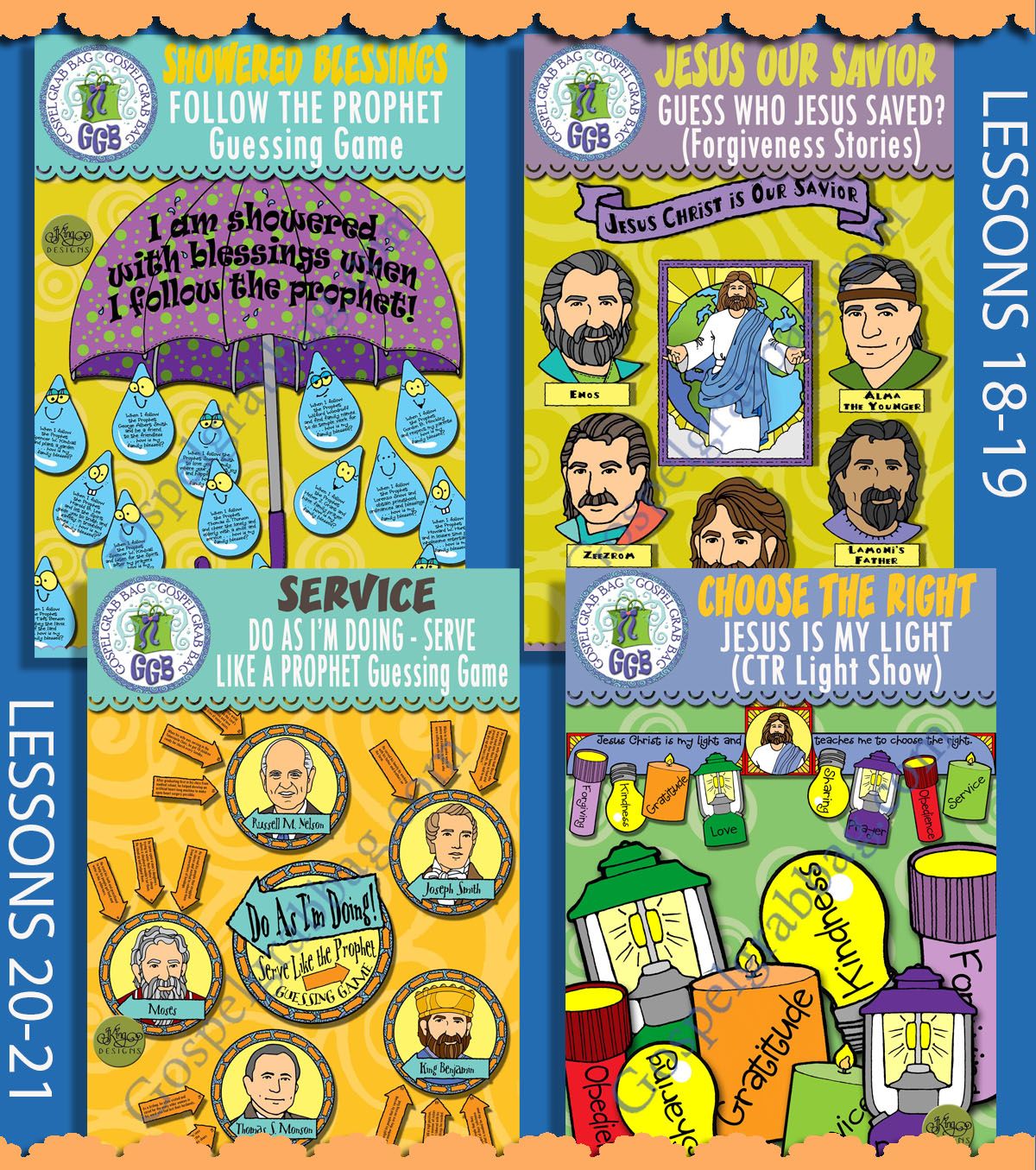 CFM Doctrine &amp; Covenants May 2025 All Ages BUNDLE - Post-and-Present Activities