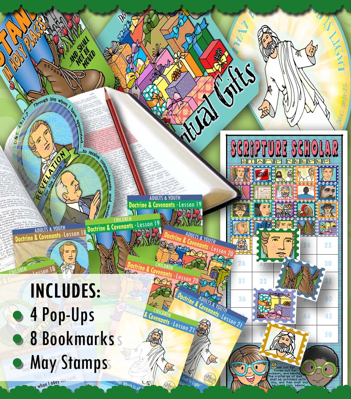 Scripture Scholar BUNDLE  for May (Doctrine &amp; Covenants)