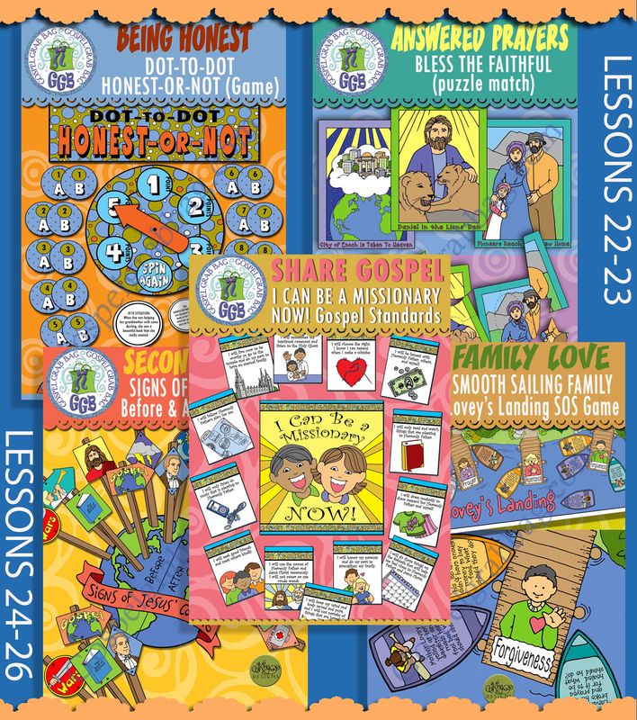 CFM Doctrine &amp; Covenants June 2025 All Ages BUNDLE - Post-and-Present Activities
