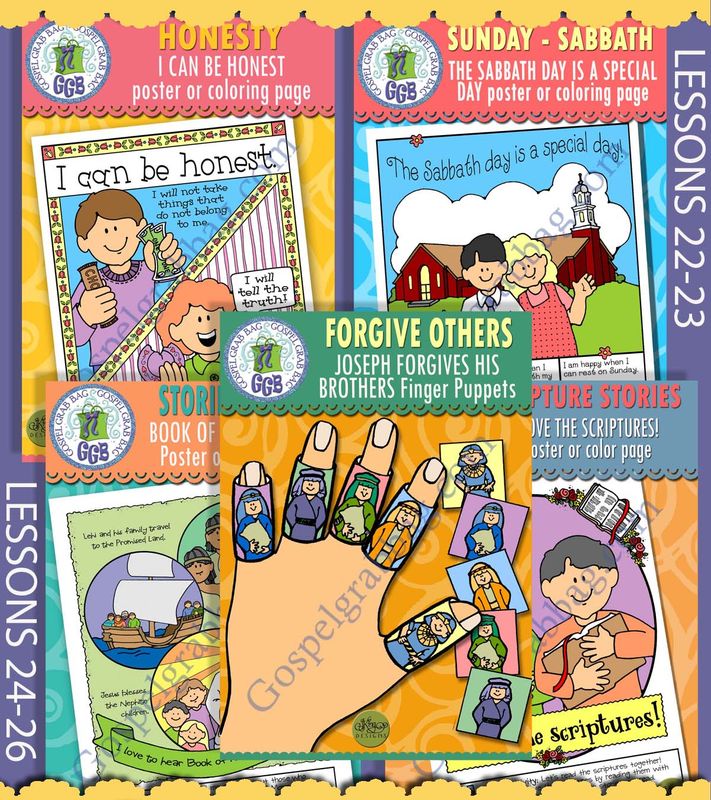 CFM D&amp;C June 2025 Ages 1-5 BUNDLE - Lesson Lifesaver Activities