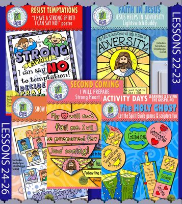 CFM Doctrine &amp; Covenants June 2025 Ages 8-11 BUNDLE - Activities D&amp;C 51-70