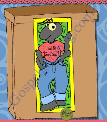 I Will Be a Serv-ant: toss and tell
