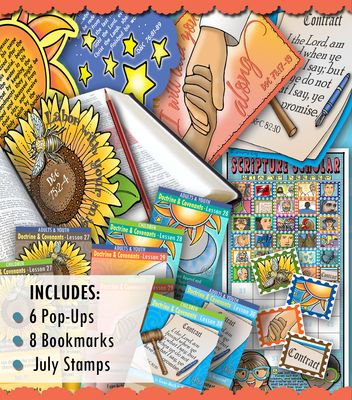 Scripture Scholar BUNDLE  for July (Doctrine &amp; Covenants)