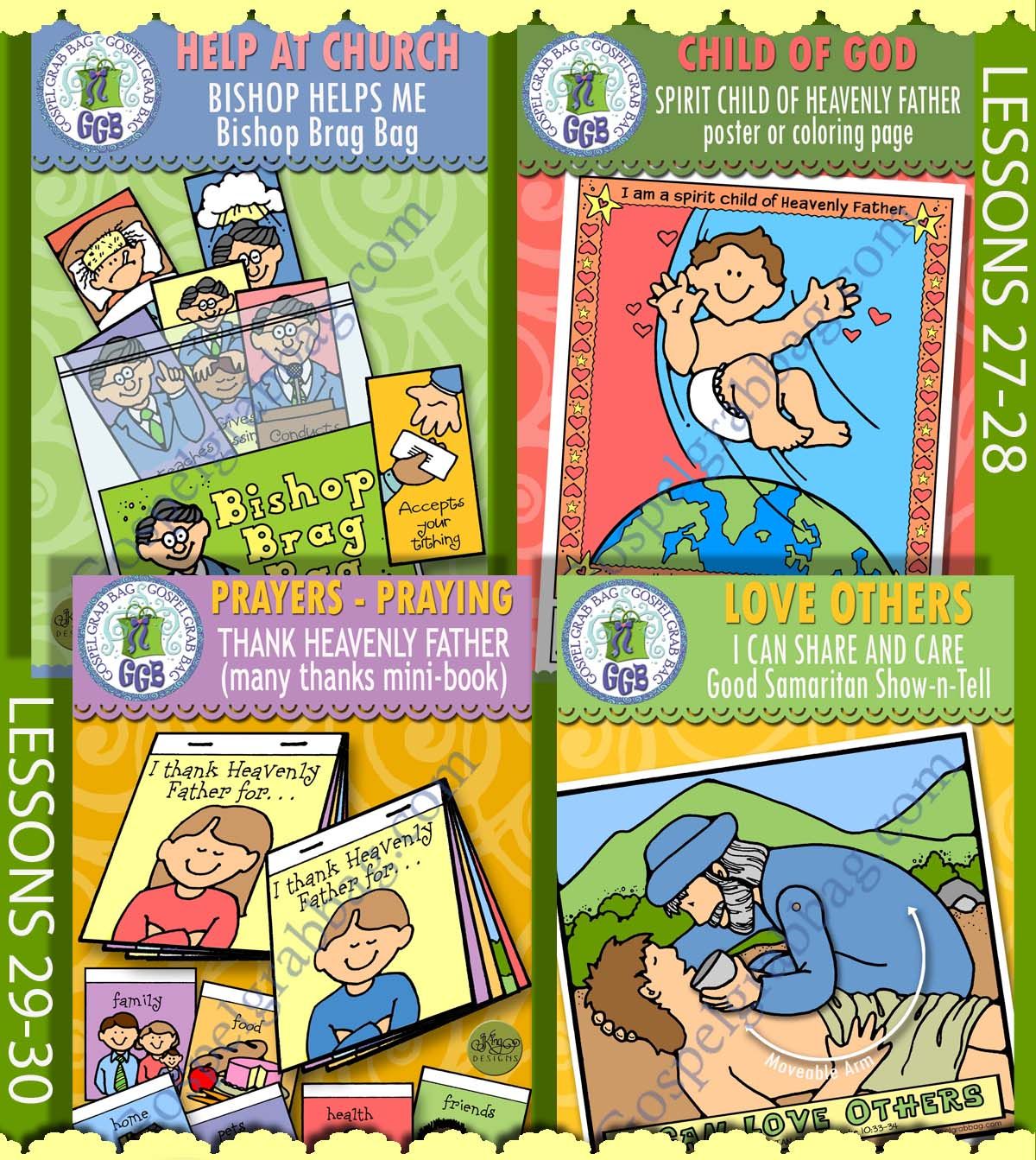 CFM D&amp;C JuLY 2025 Ages 1-5 BUNDLE - Lesson Lifesaver Activities