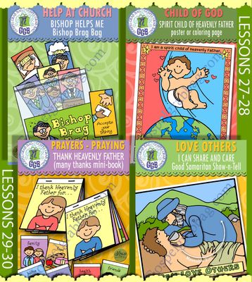 CFM D&amp;C July 2025 Ages 1-5 BUNDLE - Lesson Lifesaver Activities