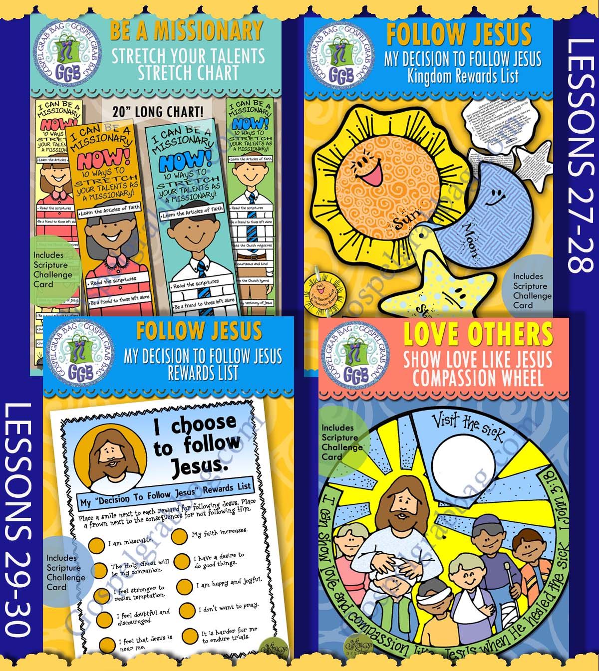CFM Doctrine &amp; Covenants July 2025 Ages 8-11 BUNDLE - Activities D&amp;C 51-83
