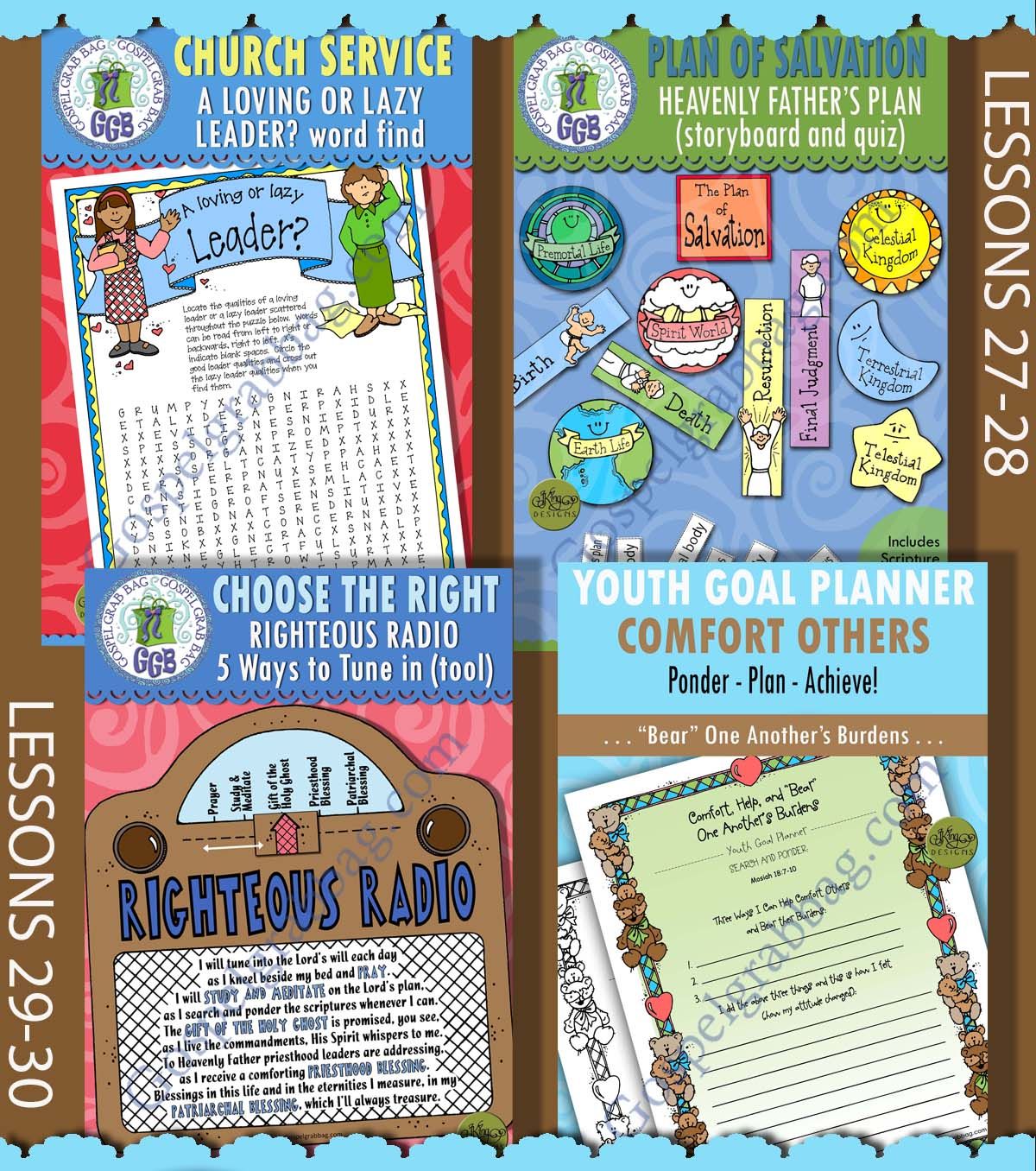 CFM Doctrine &amp; Covenants July 2025 Teen&#39;s BUNDLE - Activities D&amp;C 51-83