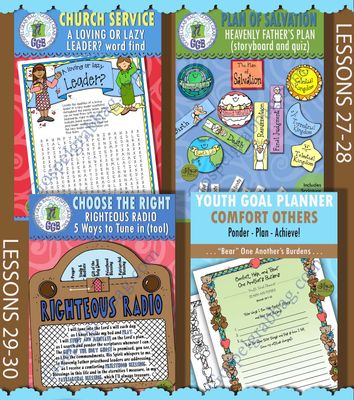 CFM Doctrine &amp; Covenants July 2025 TEENS BUNDLE - Activities