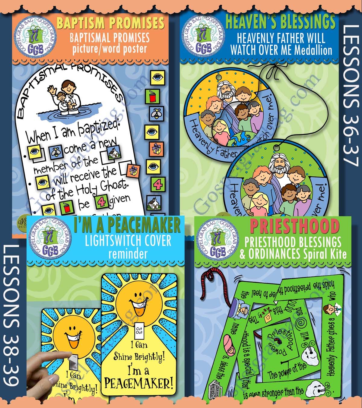 CFM Doctrine &amp; Covenants SEPTEMBER 2025 Ages 4-7 BUNDLE Activities