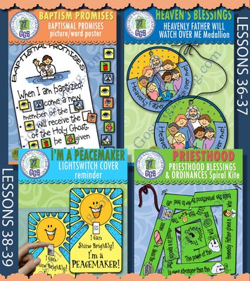 CFM Doctrine &amp; Covenants SEPTEMBER 2025 Ages 4-7 BUNDLE Activities