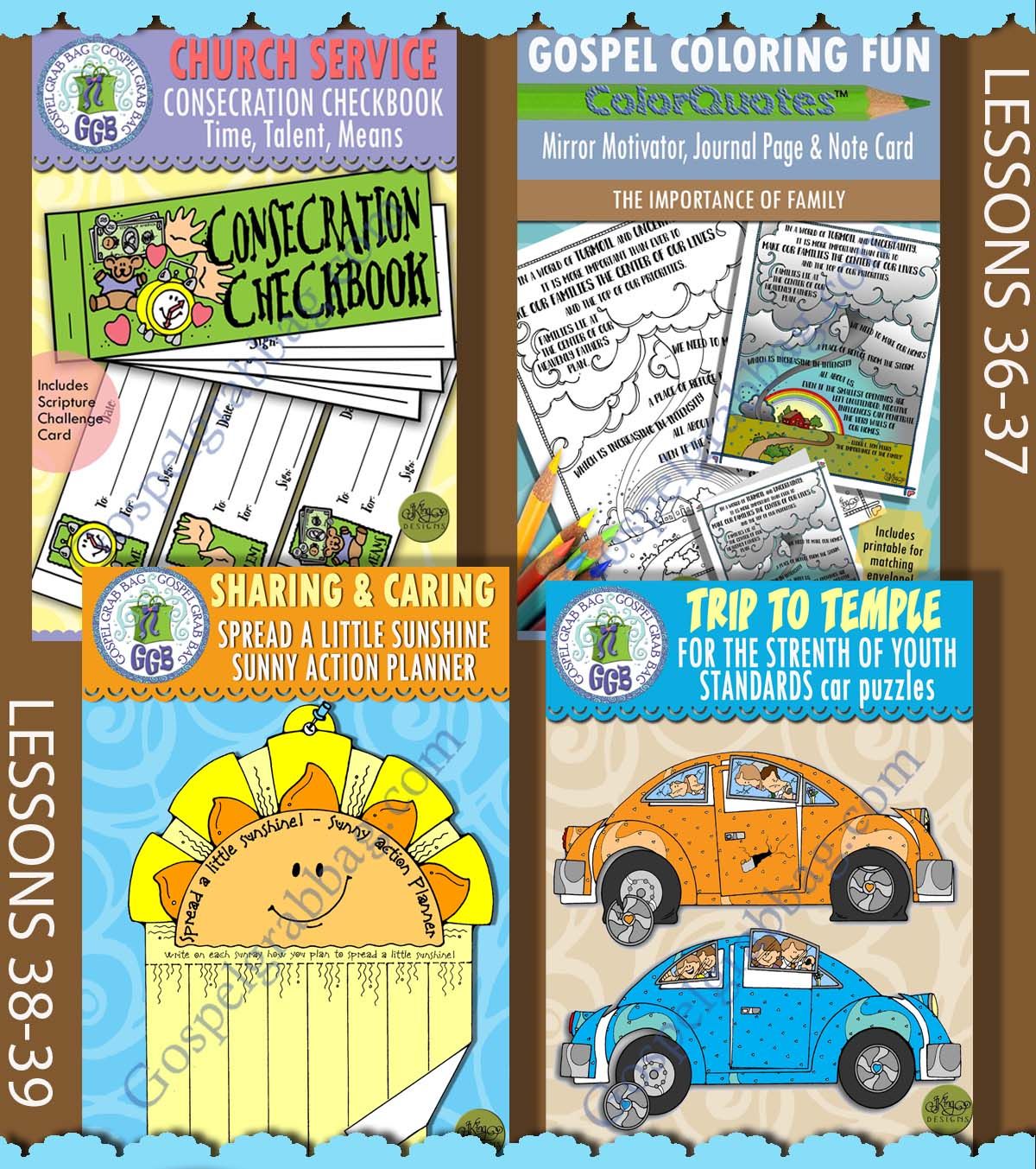 CFM Doctrine &amp; Covenants September 2025 TEENS BUNDLE Activities