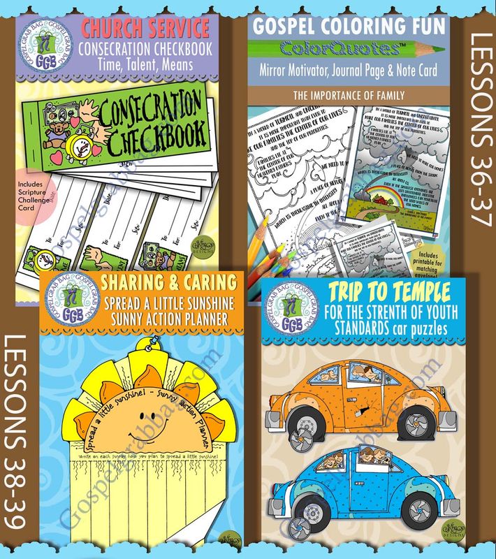 CFM Doctrine &amp; Covenants September 2025 TEENS BUNDLE Activities