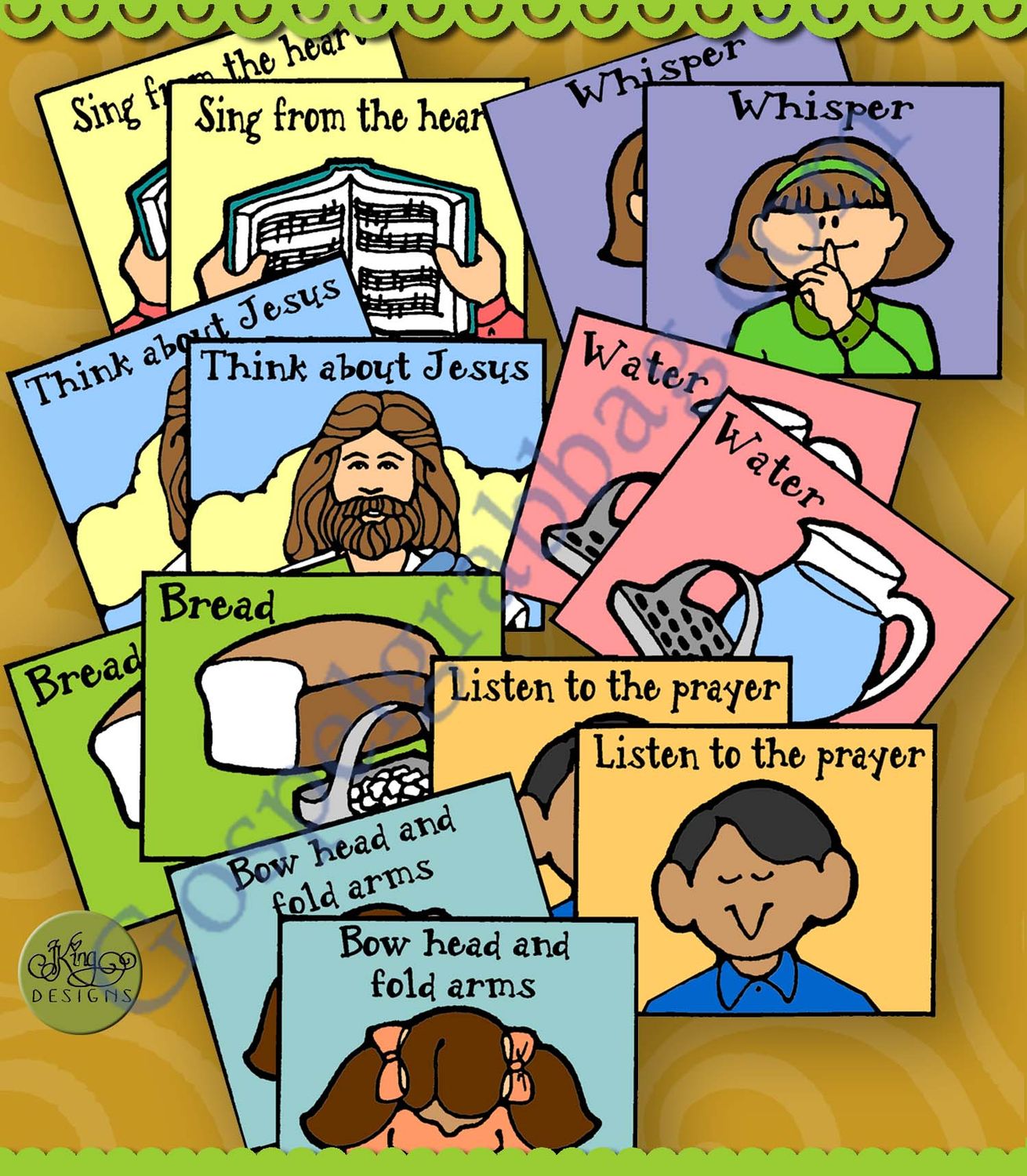 Remember Jesus: Sacrament Manners Match Game