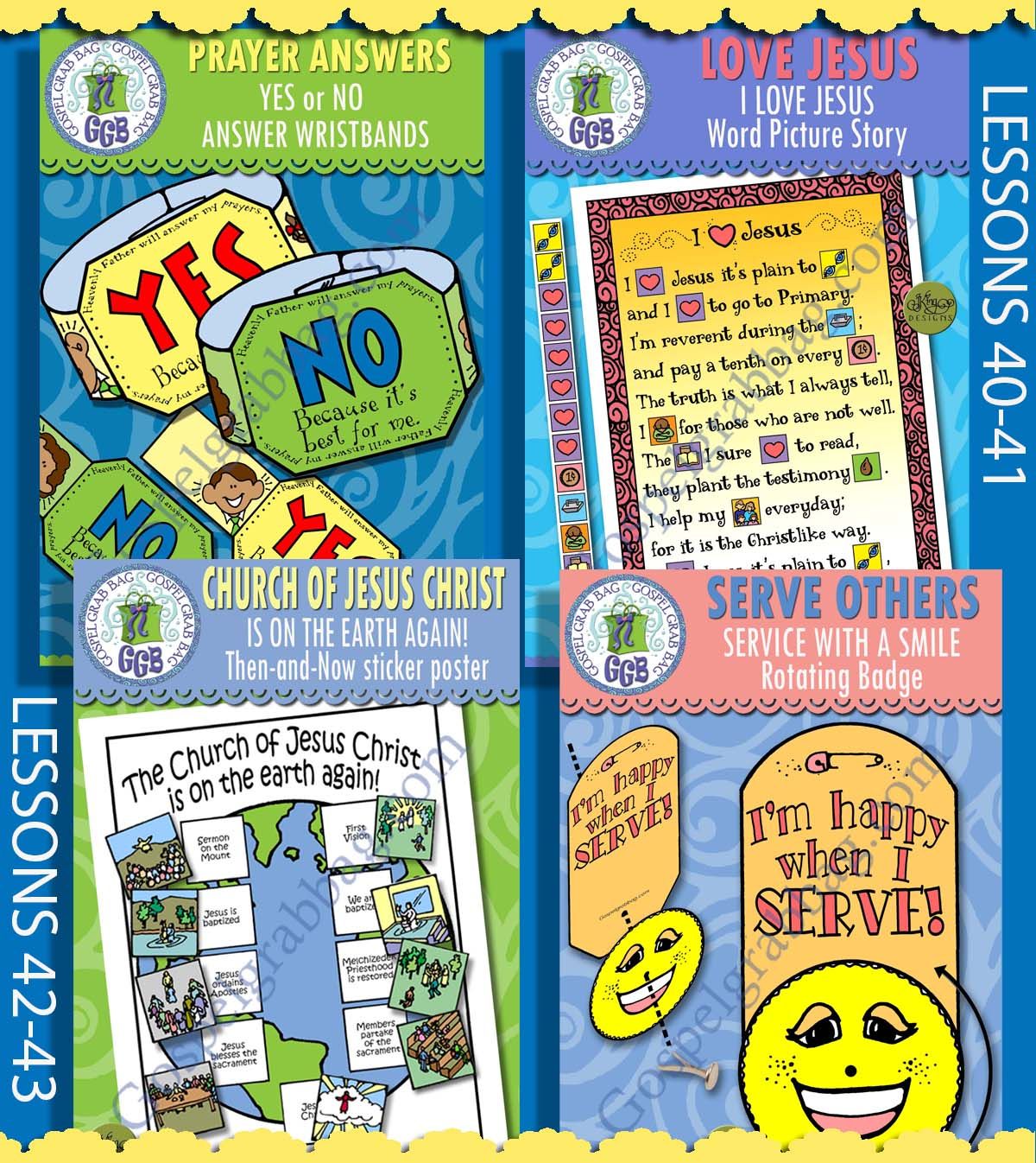 CFM Doctrine &amp; Covenants OCTOBER 2025 Ages 4-7 BUNDLE - Activities