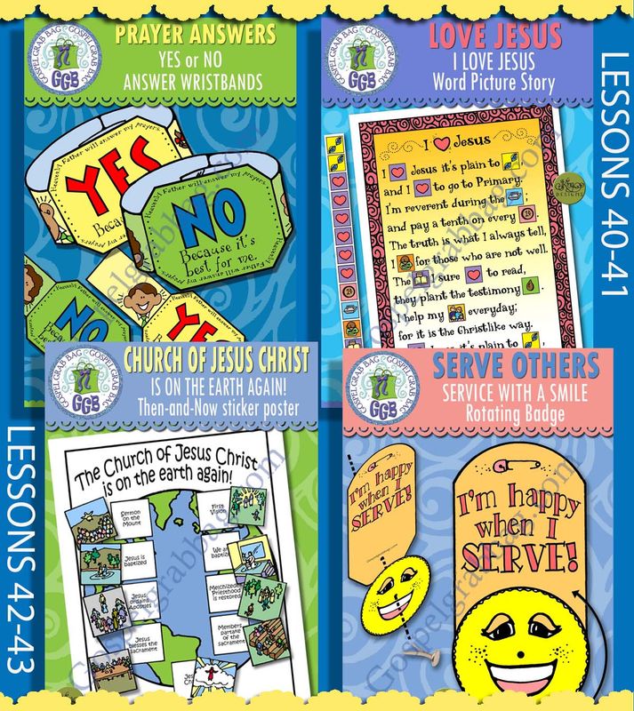 CFM Doctrine &amp; Covenants OCTOBER 2025 Ages 4-7 BUNDLE - Activities