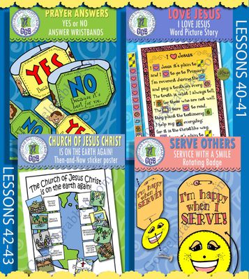CFM Doctrine &amp; Covenants OCTOBER 2025 Ages 4-7 BUNDLE - Activities